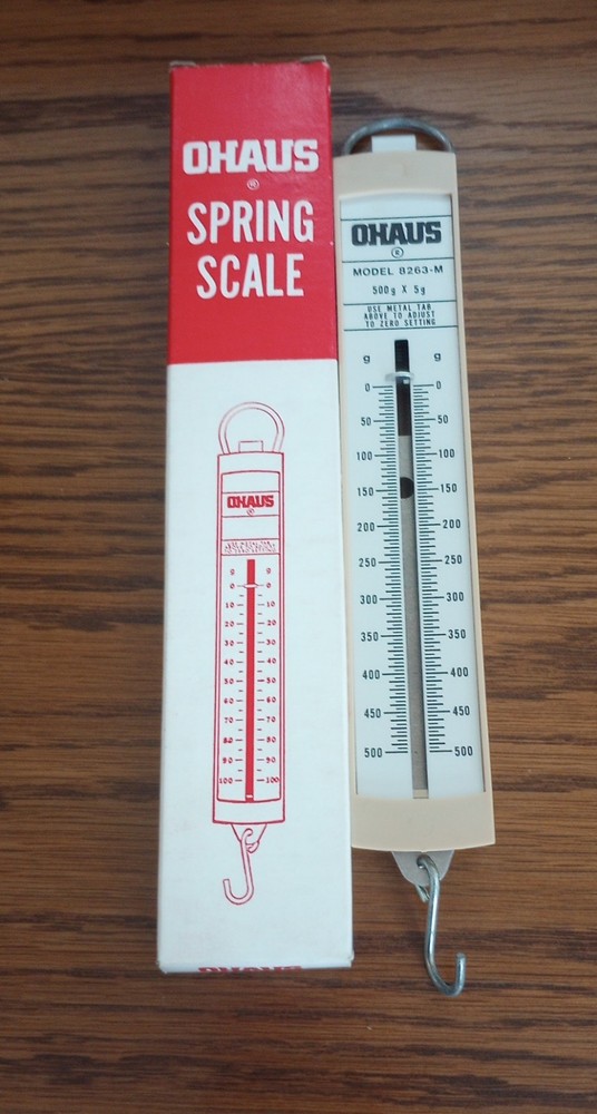 VINTAGE OHAUS Spring Scales Models 8263-M