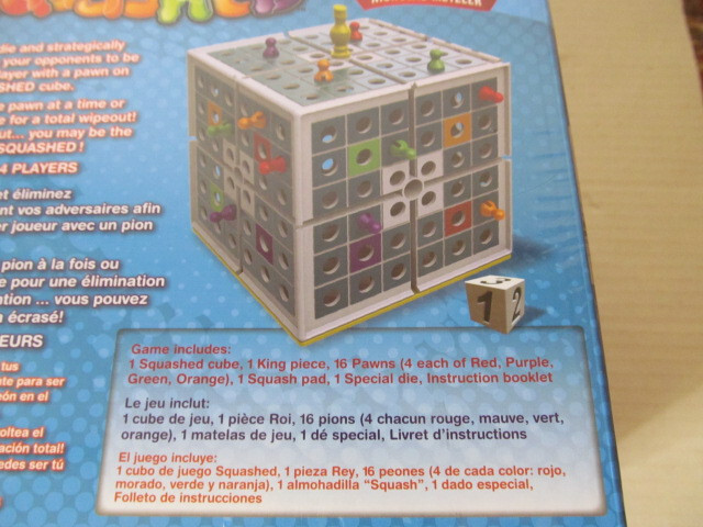 PlaSmart Squashed Cube Game for Ages 6+