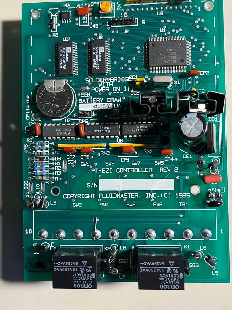 FluidMaster PT-EZI Controller Display Circuit Board