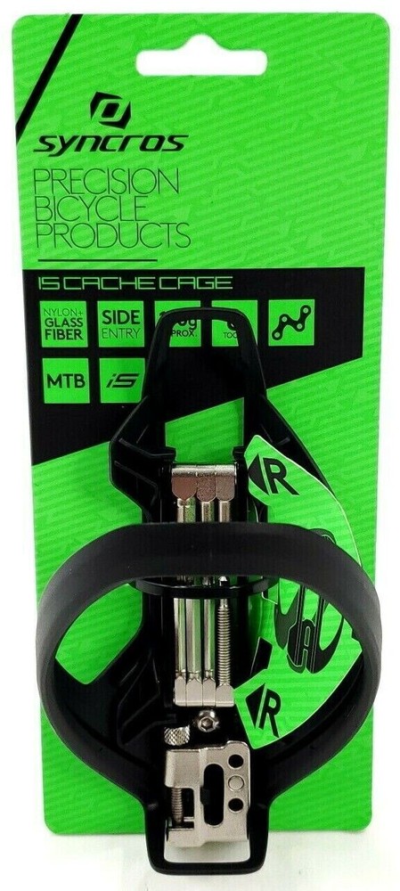 Syncros iS Cache Cage Bicycle Bottle Cage w/ 8 Function Multi Tool&Chain Breaker