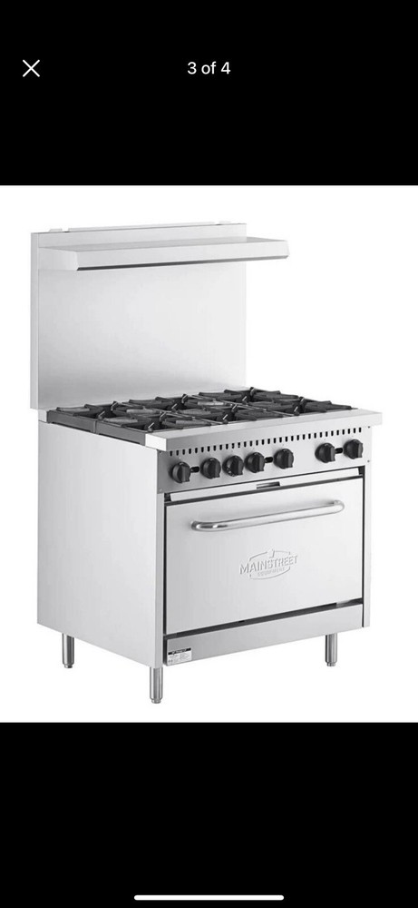 Commercial stove