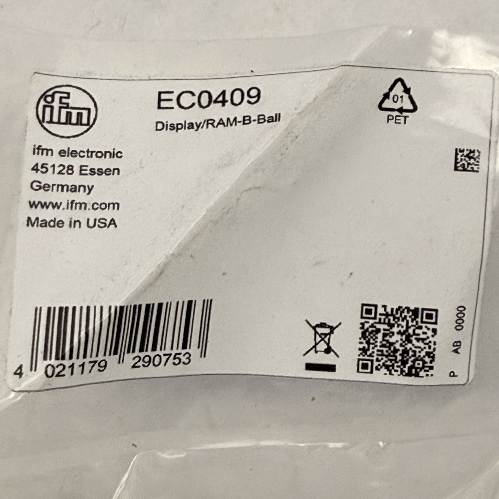 IFM DISPLAY /RAM B BALL MOUNT EC0409