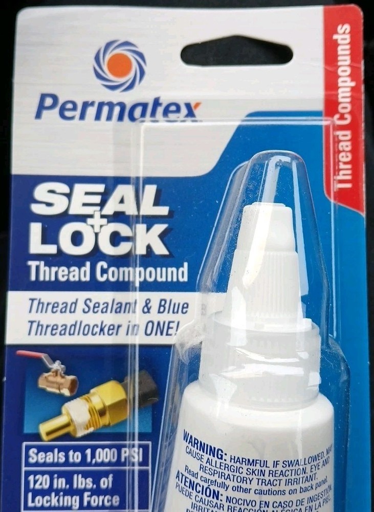 Permatex 57535 Seal + Lock Thread Compound - 1.18oz