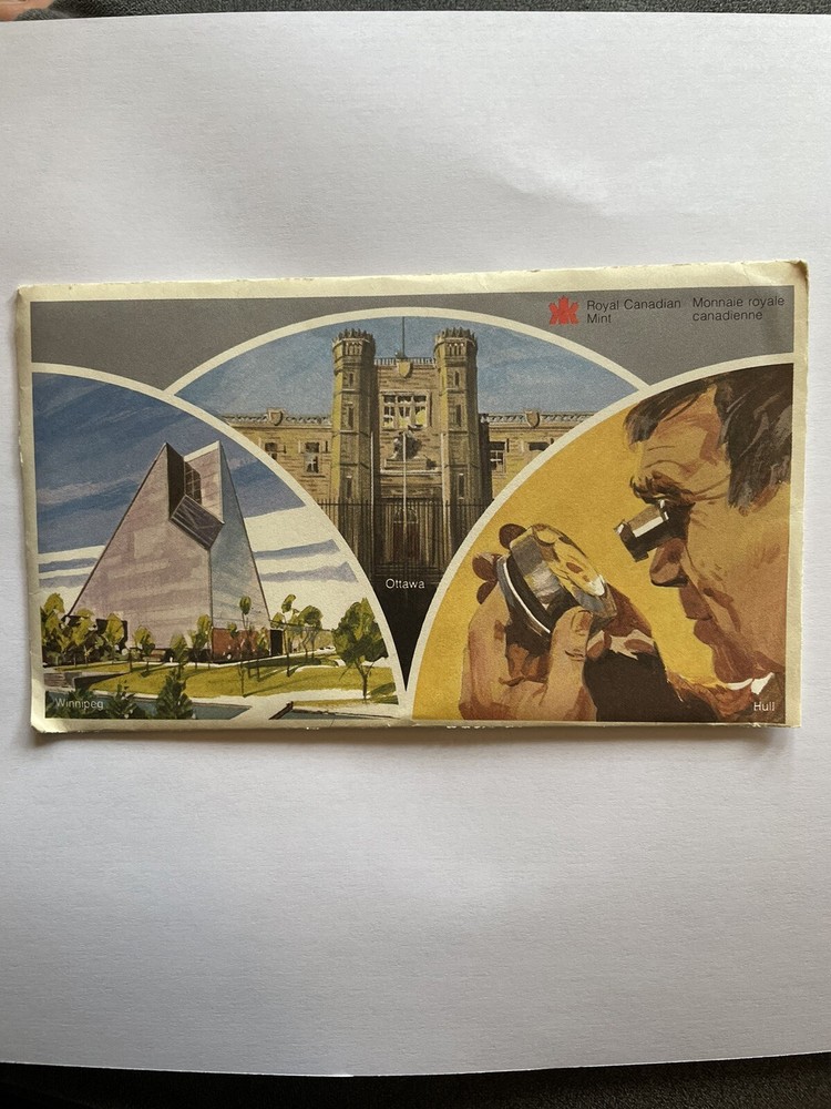 1980 Canada. 6 Coin RCM Uncirculated Envelope Set.