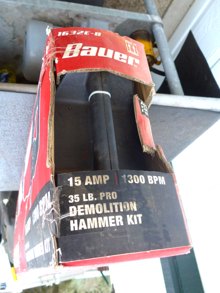 New Bauer Heavy Duty Demolition Hammer- #1632 E-B