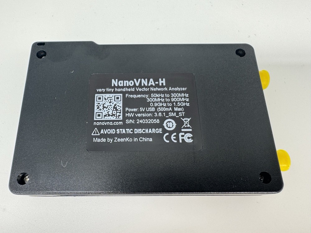 NanoVNA Handheld Vector Network Analyzer – Complete RF Test Kit