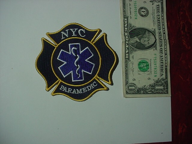 Patch - N.Y.C. PARAMEDIC