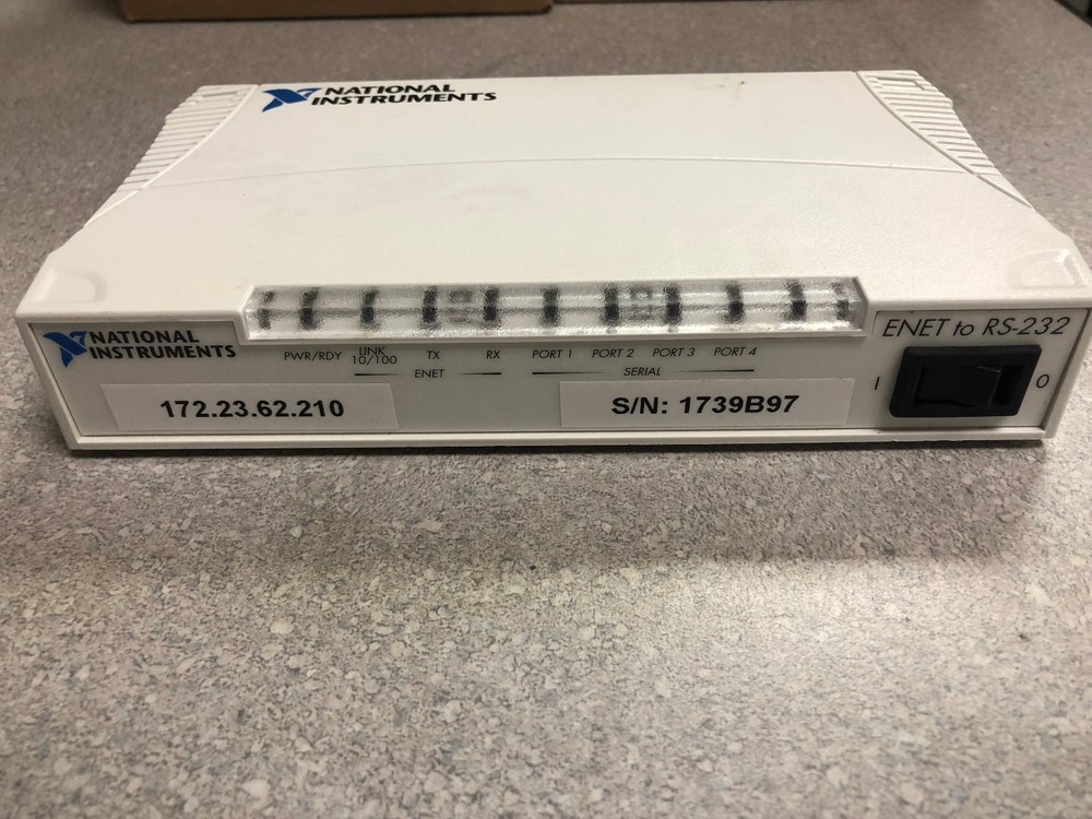National Instruments 4-Port USB RS232 Serial Interface Device