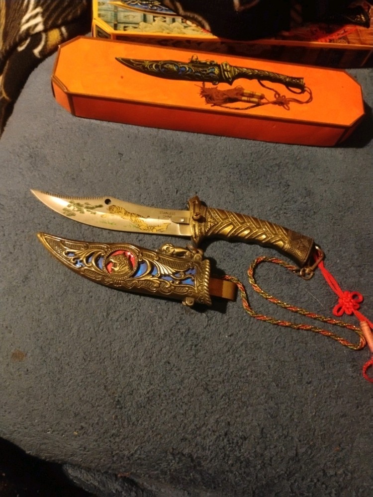 Chinese Style Decorative Knife