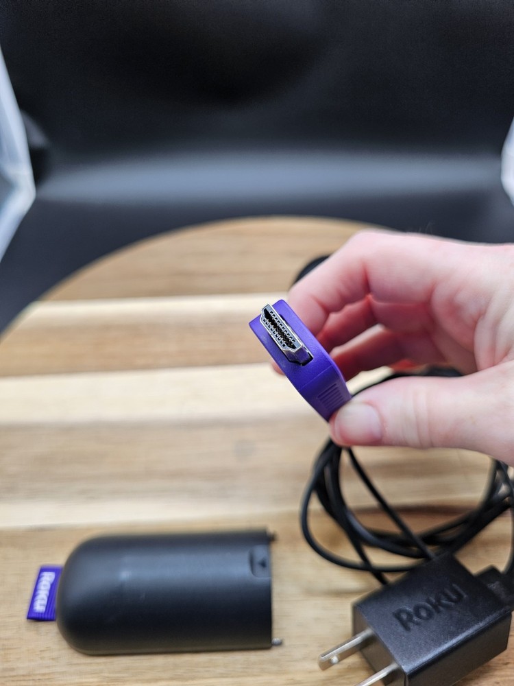 Roku Streaming Stick 4K with Remote & AC adapter - Tested
