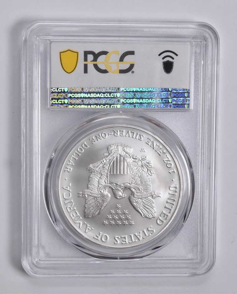SP70 2006-W BURNISHED SILVER EAGLE PCGS Blue Label