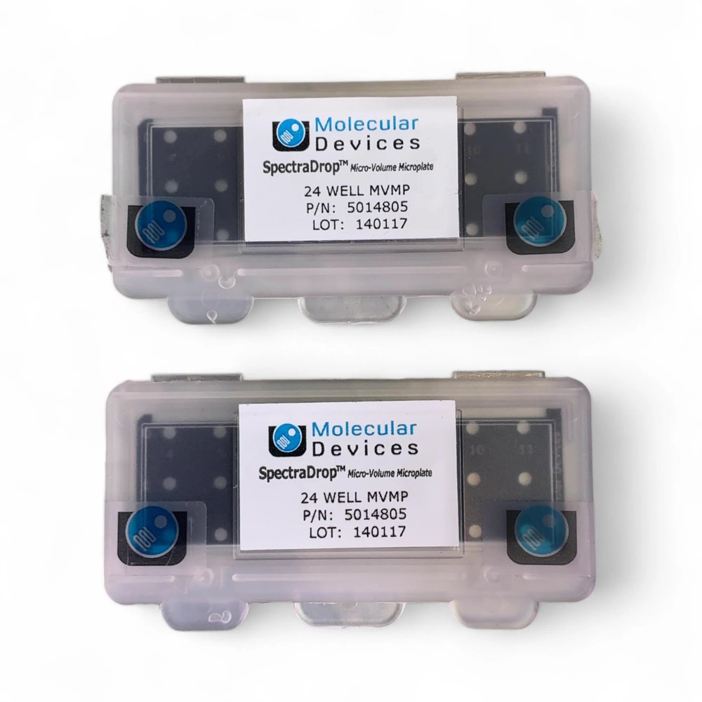 Molecular Devices SpectraDrop Starter Kit 0200-6262 Microplate Adapter & Slides