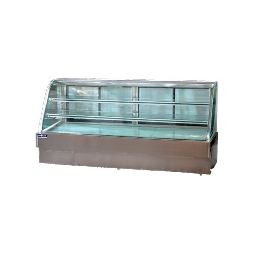 Spartan Refrig SD-96 93" Curved Refrigerated Deli Display Case