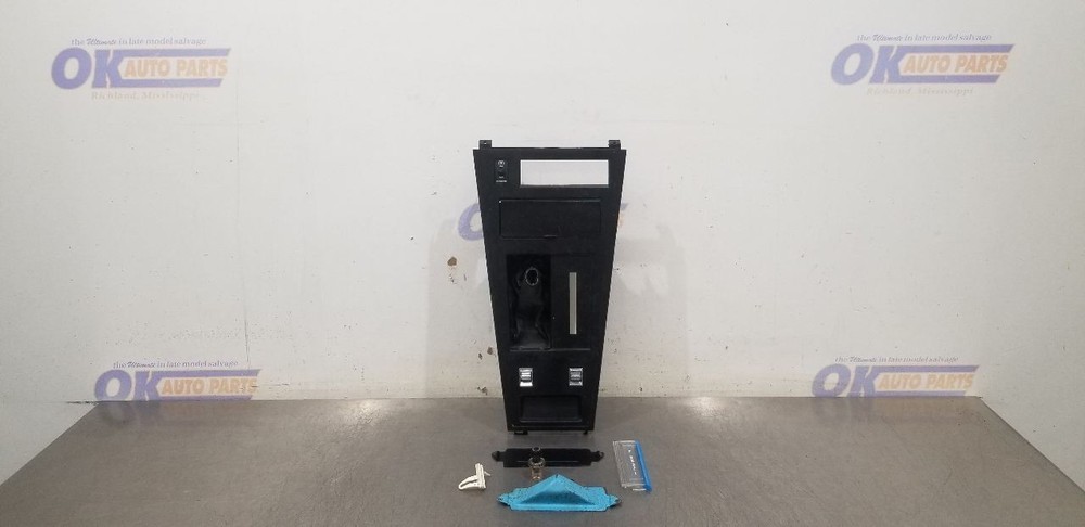 81 CHEVY CORVETTE C3 AT CENTER CONSOLE SHIFT BEZEL CONTROL PANEL BLACK