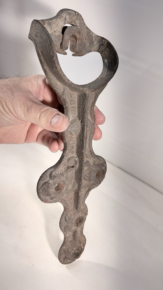 Antique Cast-Iron Blacksmith Hardware 1885 U