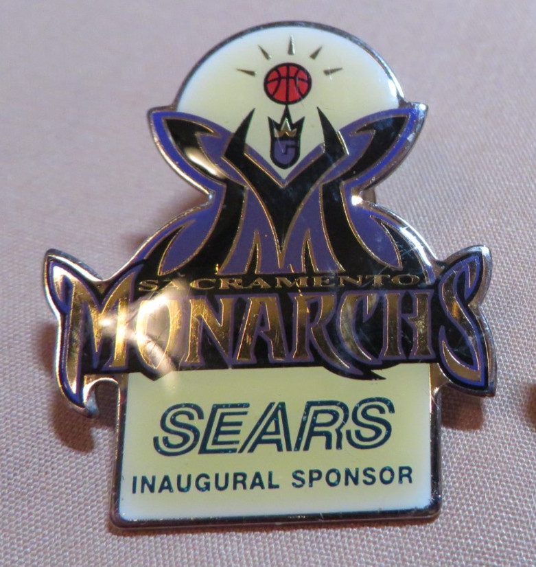 Sacramento Monarchs Pins