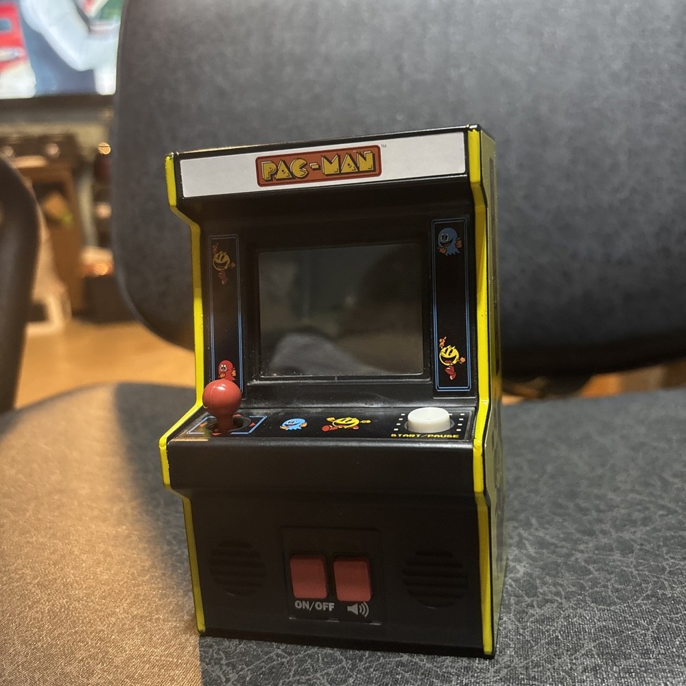 🕹️ Pac-Man (Works) + Dig Dug Mini Arcade Lot – Basic Fun 2018/2019