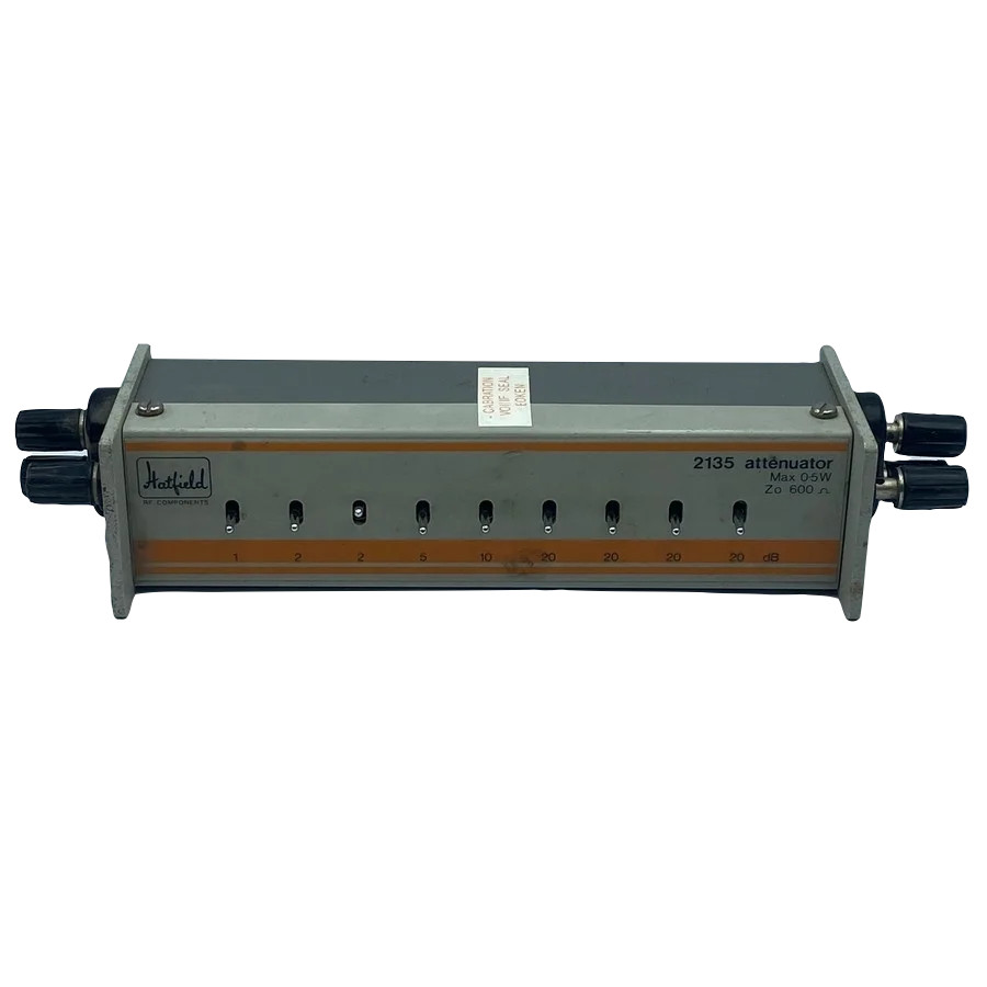 2135 Hatfield Variable Attenuator 600Ohms BNC Female