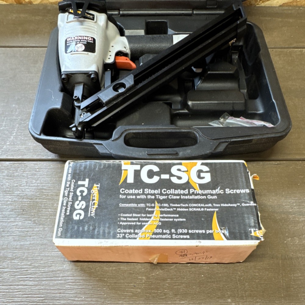 TigerClaw Installation Gun and case