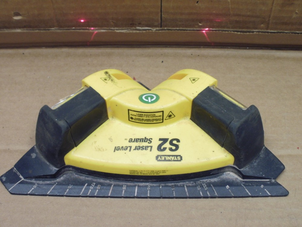 Stanley Laser Level Square, Stud Sensor / Finder