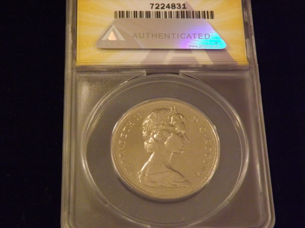 1968 CANADA ANACS MS 67