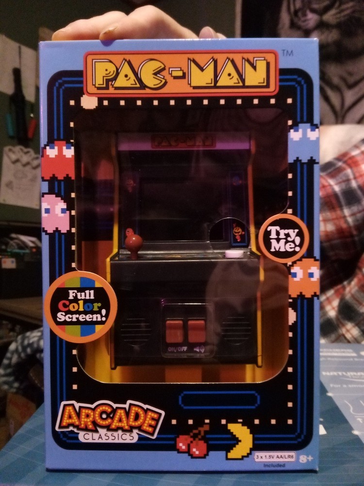 Pac-Man Arcade Classics Mini Arcade Game Basic Fun 2024 Edition Brand New