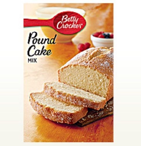 Betty Crocker Pound Cake Mix