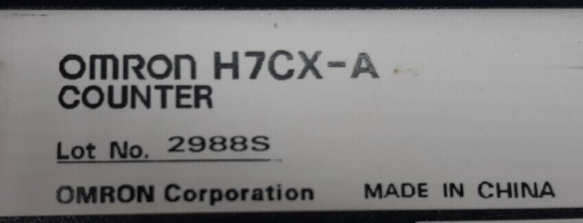 Omron H7CX-A Counter