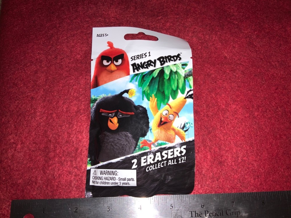 Series 1 Angry Birds Character Erasers