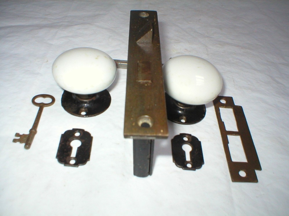 Antique Victorian Era Door Hardware