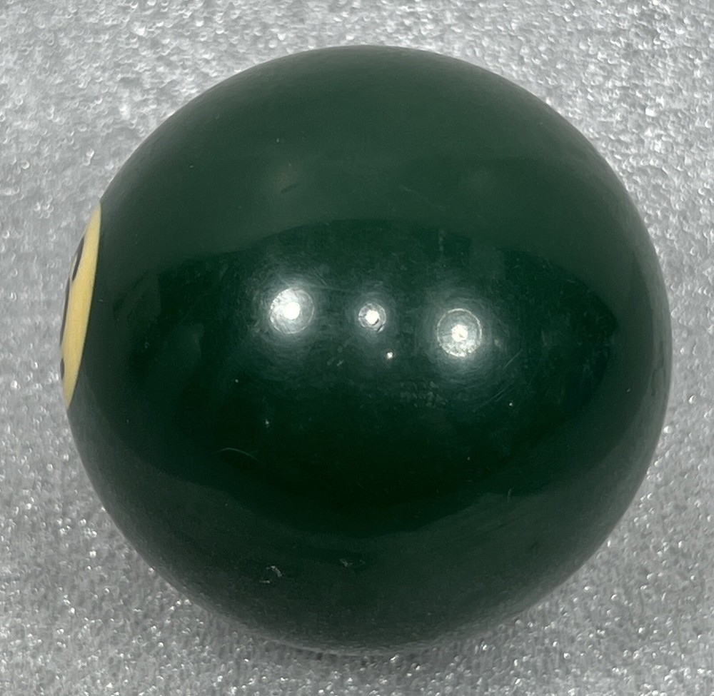 Vintage Bakelite Solid 6 Ball Billiard Pool Replacement Tested 2 1/4" Standard