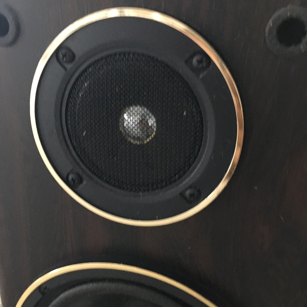 Vintage Fisher 2 Way Speaker System D2 - Untested