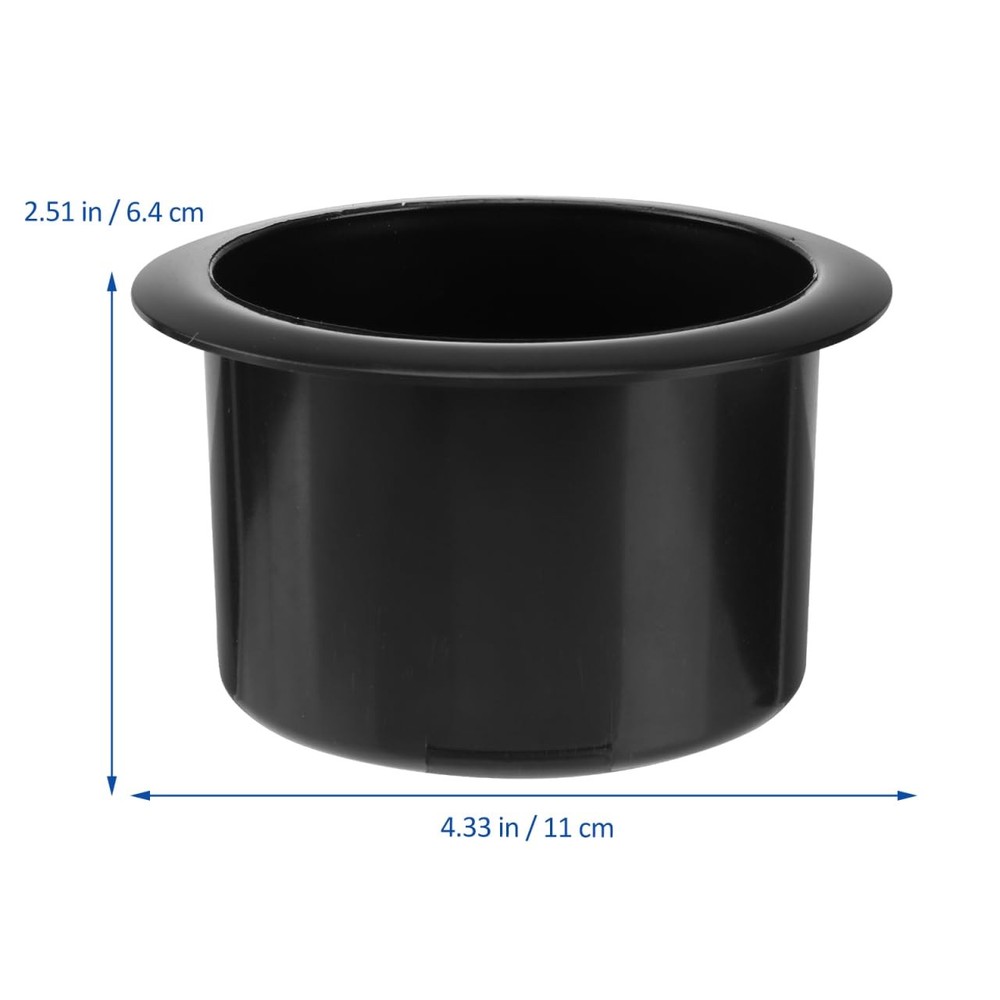 Plastic Recliner Cup Holder Inserts 2 PCS Replacement for Sofa Boat RV