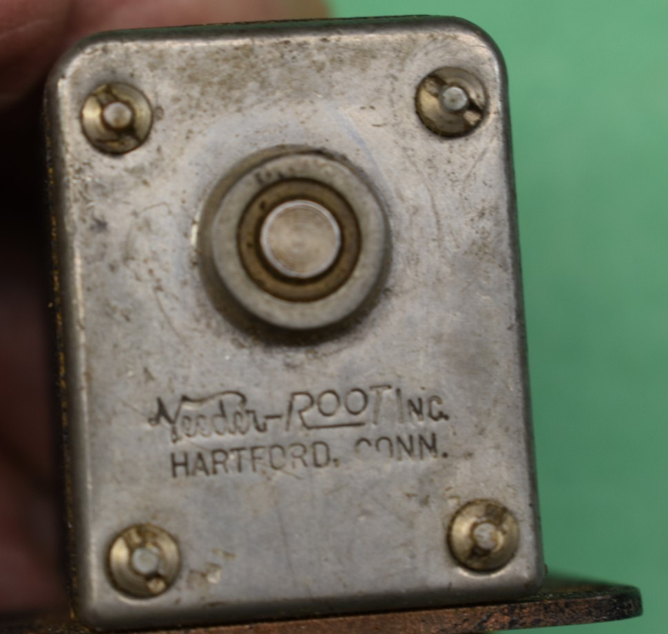 Vintage 3 Digit Veeder Root Mechanical Turn Counter