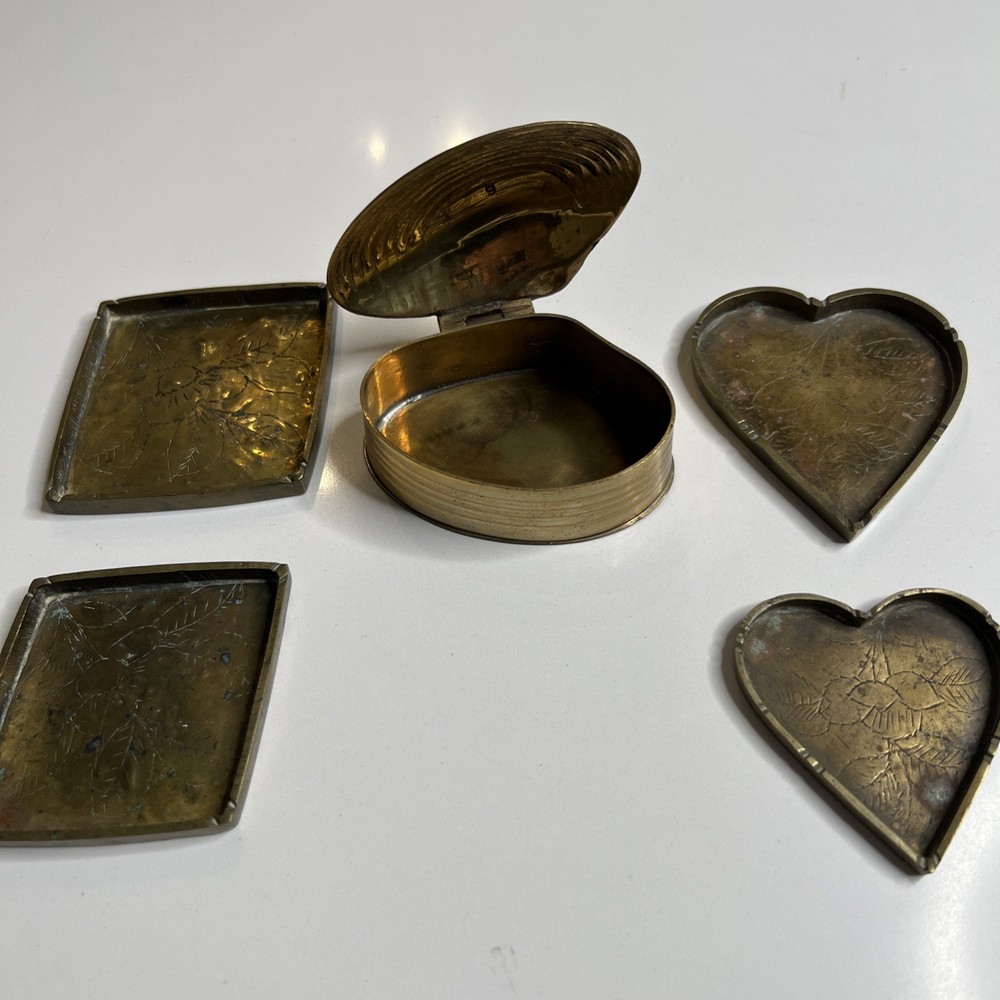 Brass Pieces Qty 5