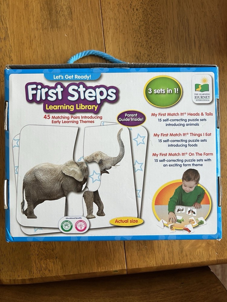Let's Get ready! First Steps Learning Library COLLECTION Box Set (3 Sets in 1)