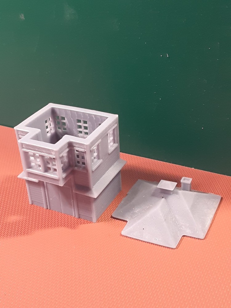 n scale switch tower unpainted