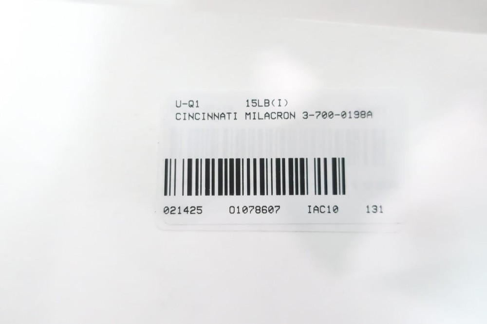 Cincinnati Milacron 3-700-0198A Chassis Module 115v-ac 1ph