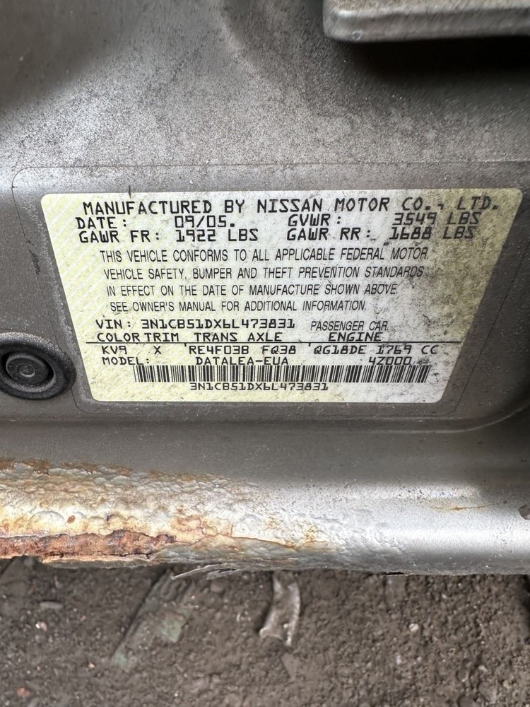 Ignition Switch Fits 2003-2006 SENTRA OEM