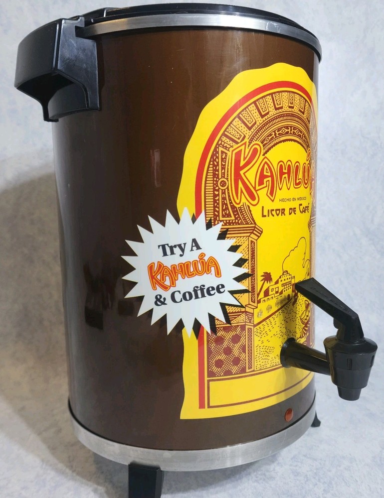 West Bend KAHLUA 30 Cup Perk Coffee Maker Urn Bar Man cave