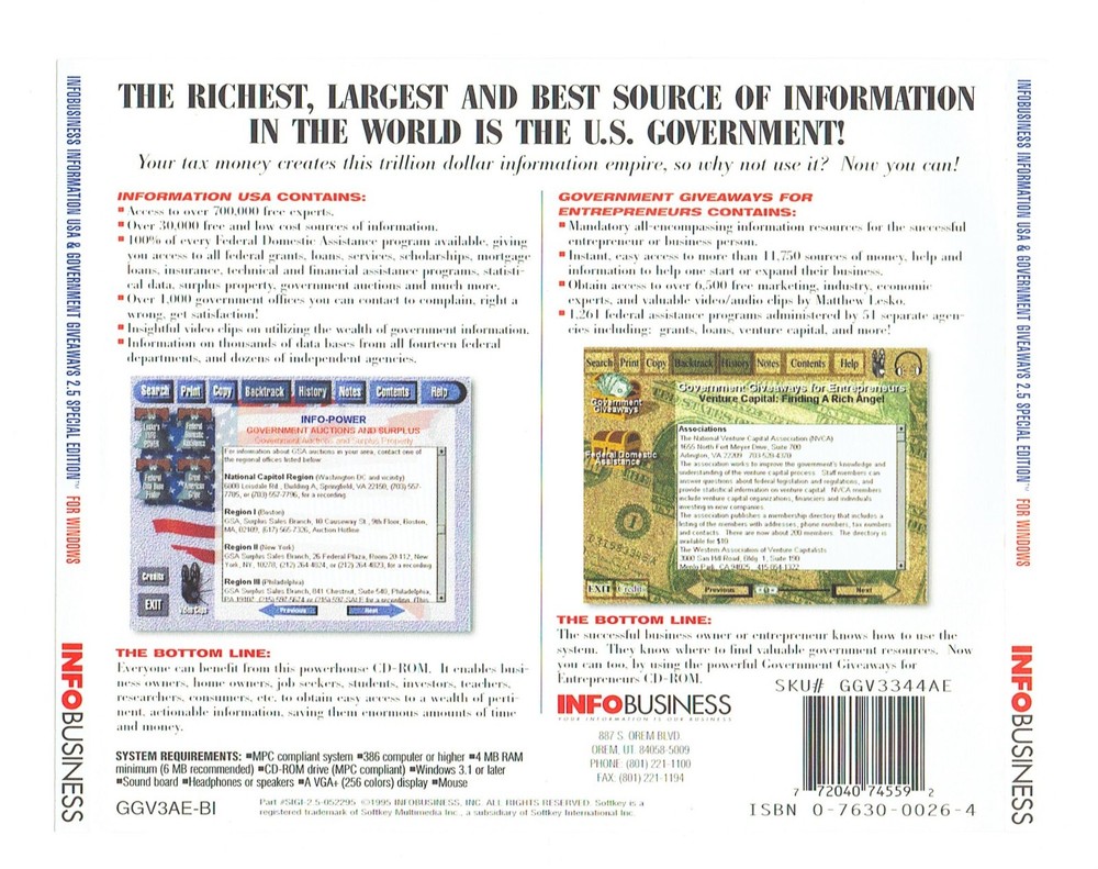 PC Software Early Programs (Variety)