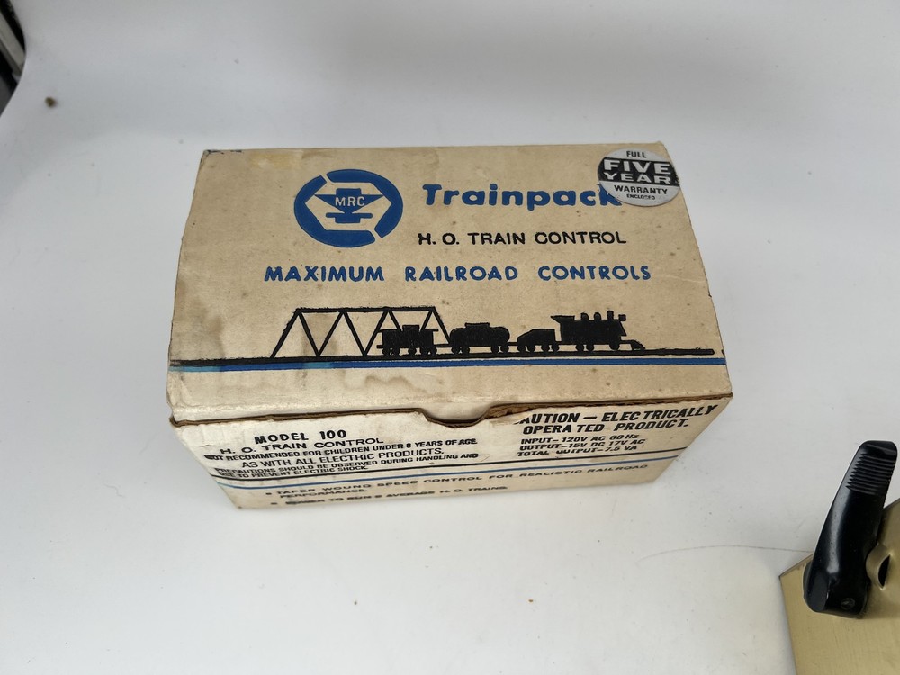MRC HO Scale Trainpack Transformer Train Tested/Works