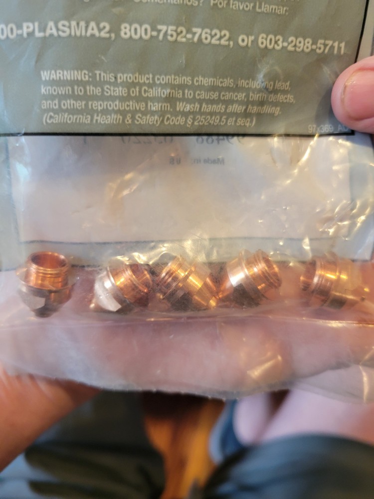 PLASMA 9-5631 TIP 5/PKG CUTSKILL CS95631 THERMAL DYNAMICS