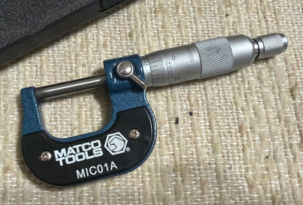 Matco Tools Outside Micrometer (MIC01A)... FREE S&H!