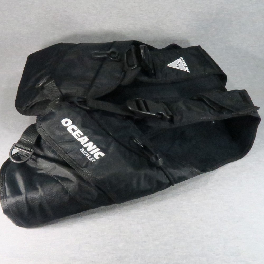 Oceanic Flex Bioflex Scuba Diving Vest Buoyancy Control Device (BCD) Small Black