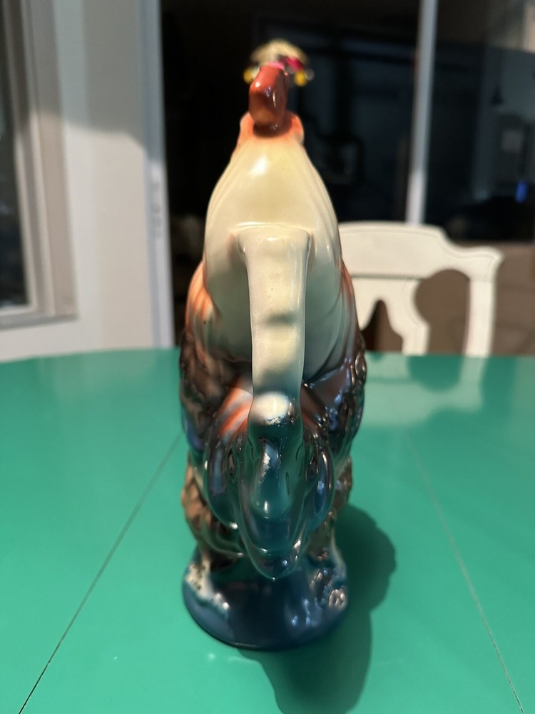 Vintage Russian Rooster Pitcher