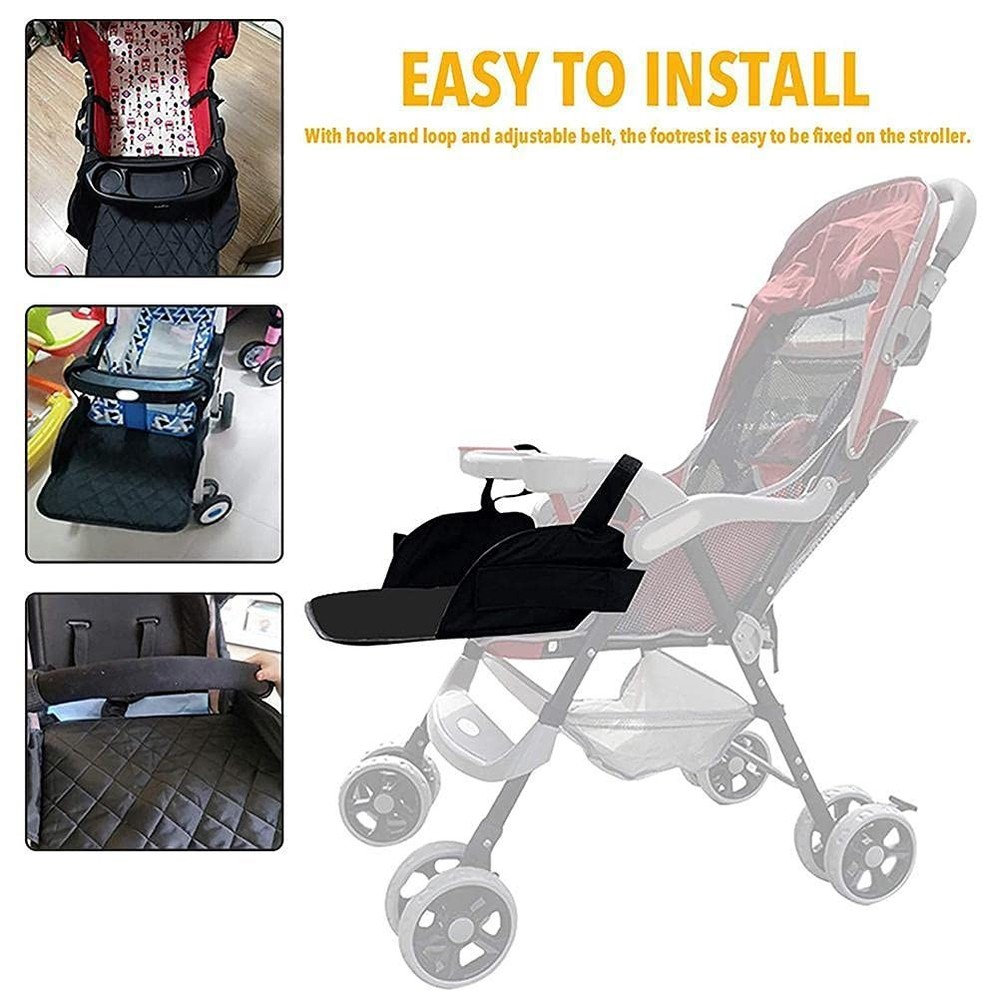 Baby Stroller Footrest 1 PCS Universal Extension Removable Adjustable Pram Tool