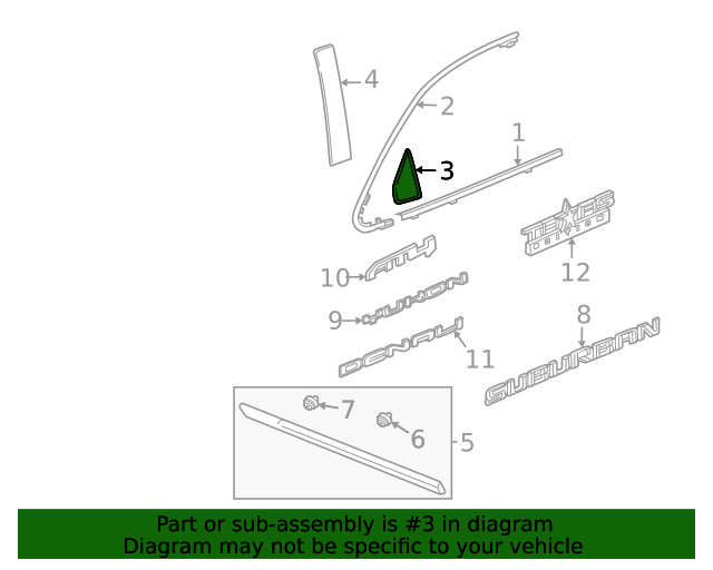 Genuine GM Front Applique 84148578