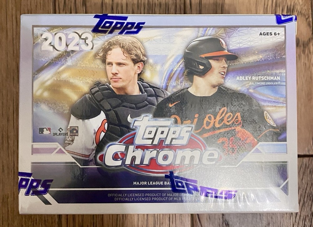Topps 2023 Chrome Baseball Blaster Box - 7 Packs