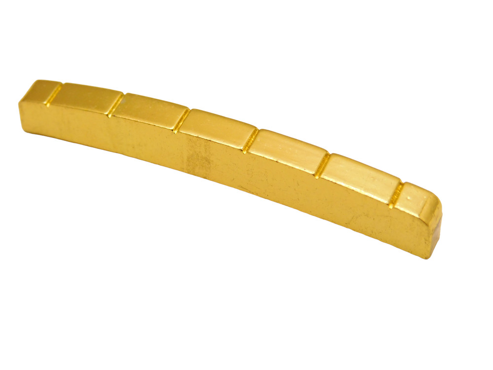 43mm Strat / Tele style Solid Brass NUT!